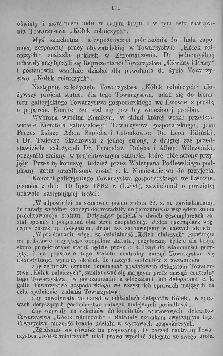 Przewodnik Kółek rolniczych 1892 nr 5  10 lat str 2a