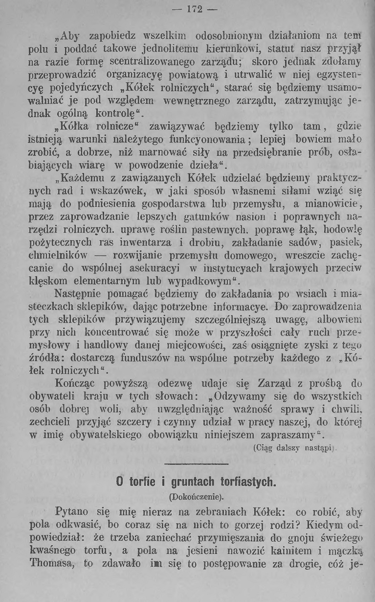 Przewodnik Kółek rolniczych 1892 nr 5  10 lat str 4a
